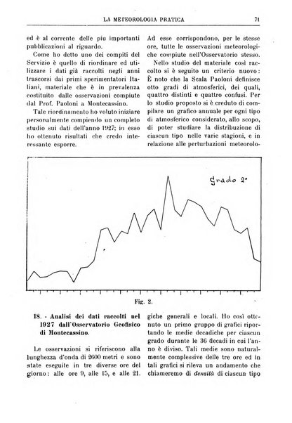 La meteorologia pratica rivista di meteorologia agraria, igienica, aeronautica