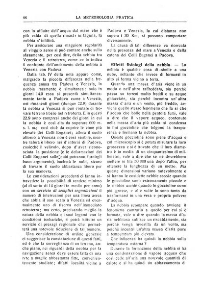 La meteorologia pratica rivista di meteorologia agraria, igienica, aeronautica