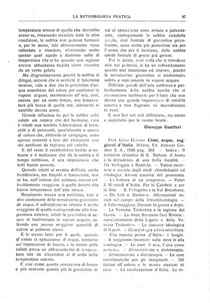 La meteorologia pratica rivista di meteorologia agraria, igienica, aeronautica