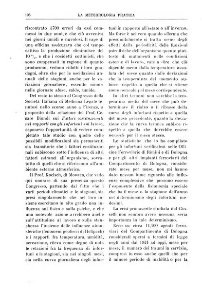 La meteorologia pratica rivista di meteorologia agraria, igienica, aeronautica