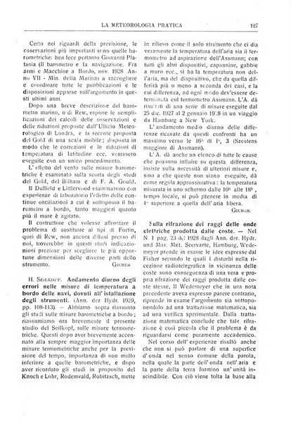 La meteorologia pratica rivista di meteorologia agraria, igienica, aeronautica