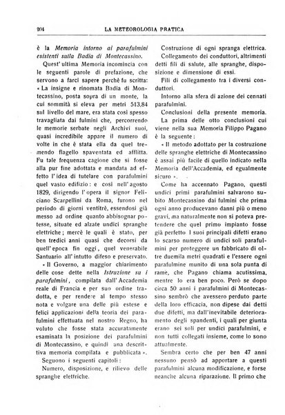 La meteorologia pratica rivista di meteorologia agraria, igienica, aeronautica