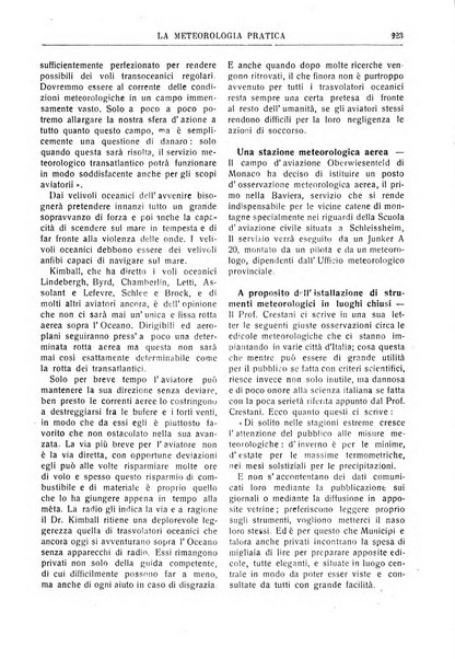 La meteorologia pratica rivista di meteorologia agraria, igienica, aeronautica