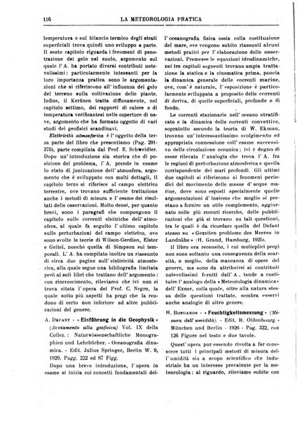 La meteorologia pratica rivista di meteorologia agraria, igienica, aeronautica