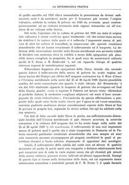 La meteorologia pratica rivista di meteorologia agraria, igienica, aeronautica