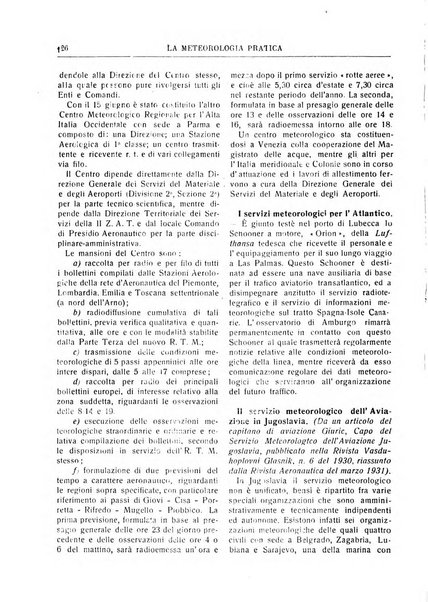 La meteorologia pratica rivista di meteorologia agraria, igienica, aeronautica