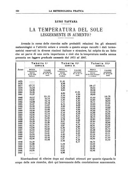 La meteorologia pratica rivista di meteorologia agraria, igienica, aeronautica