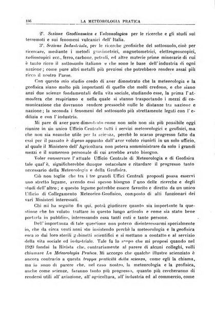 La meteorologia pratica rivista di meteorologia agraria, igienica, aeronautica