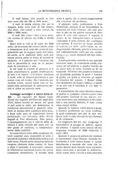 La meteorologia pratica rivista di meteorologia agraria, igienica, aeronautica