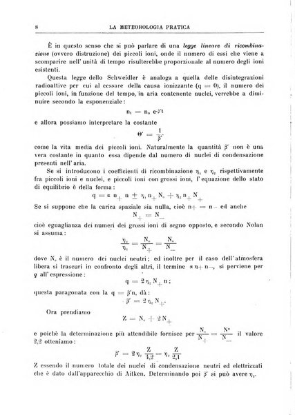 La meteorologia pratica rivista di meteorologia agraria, igienica, aeronautica