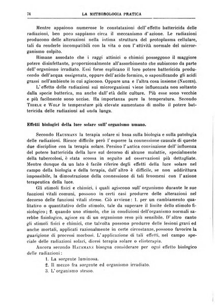 La meteorologia pratica rivista di meteorologia agraria, igienica, aeronautica