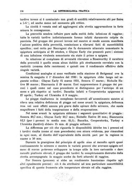 La meteorologia pratica rivista di meteorologia agraria, igienica, aeronautica