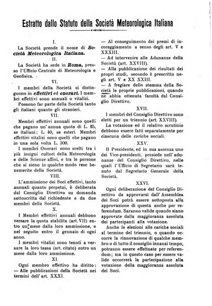 La meteorologia pratica rivista di meteorologia agraria, igienica, aeronautica