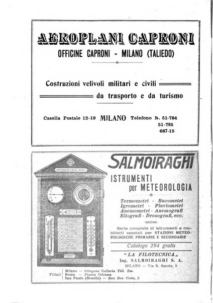 La meteorologia pratica rivista di meteorologia agraria, igienica, aeronautica