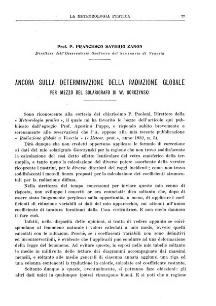 La meteorologia pratica rivista di meteorologia agraria, igienica, aeronautica