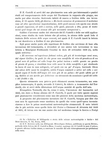 La meteorologia pratica rivista di meteorologia agraria, igienica, aeronautica