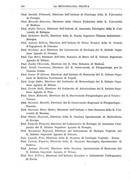 La meteorologia pratica rivista di meteorologia agraria, igienica, aeronautica