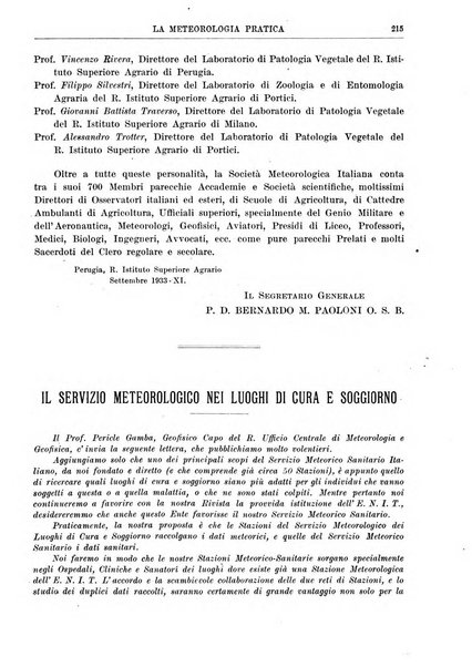 La meteorologia pratica rivista di meteorologia agraria, igienica, aeronautica