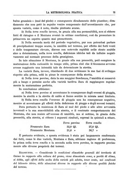 La meteorologia pratica rivista di meteorologia agraria, igienica, aeronautica