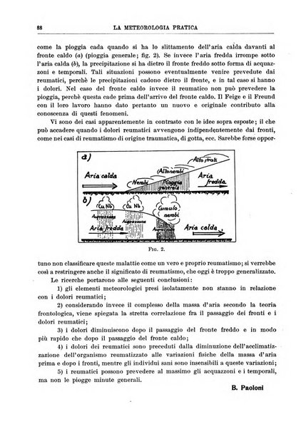 La meteorologia pratica rivista di meteorologia agraria, igienica, aeronautica