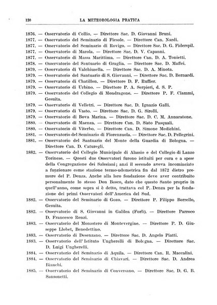 La meteorologia pratica rivista di meteorologia agraria, igienica, aeronautica