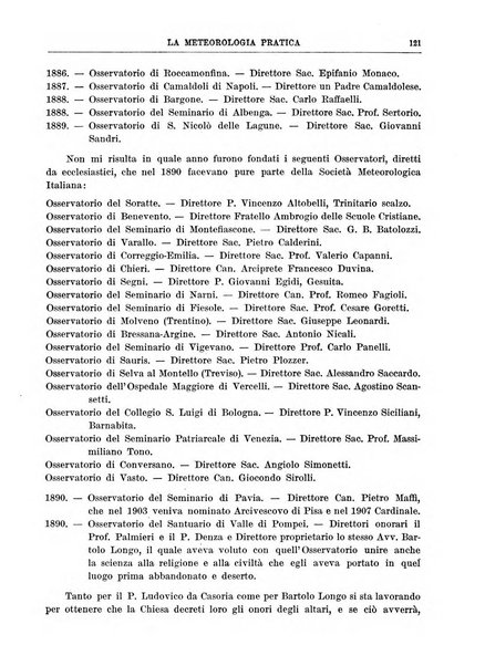 La meteorologia pratica rivista di meteorologia agraria, igienica, aeronautica