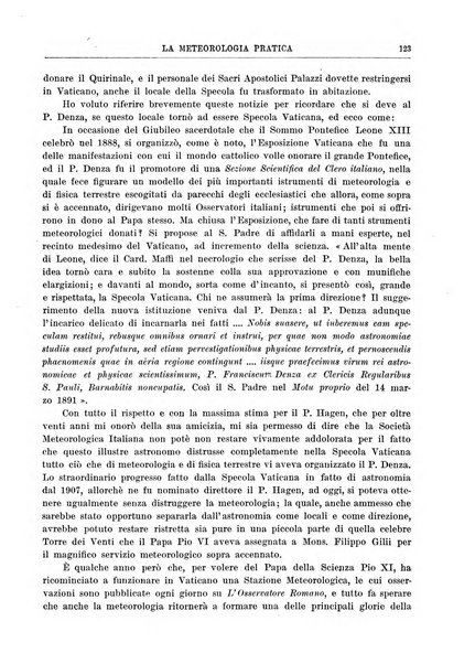 La meteorologia pratica rivista di meteorologia agraria, igienica, aeronautica