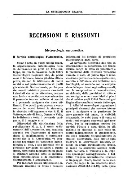 La meteorologia pratica rivista di meteorologia agraria, igienica, aeronautica