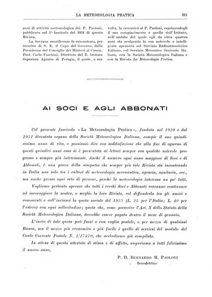 La meteorologia pratica rivista di meteorologia agraria, igienica, aeronautica