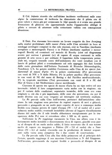 La meteorologia pratica rivista di meteorologia agraria, igienica, aeronautica