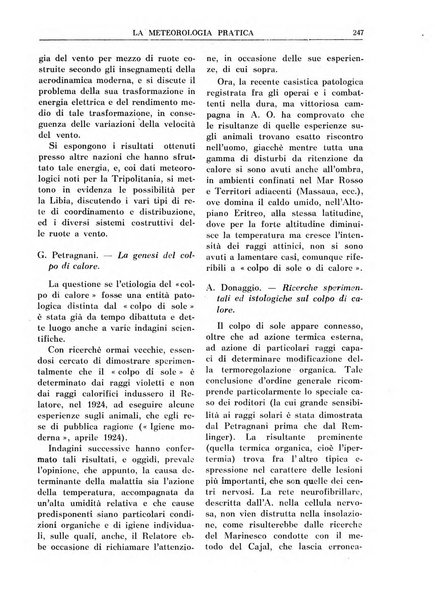 La meteorologia pratica rivista di meteorologia agraria, igienica, aeronautica