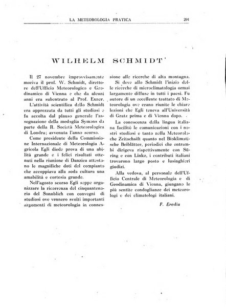 La meteorologia pratica rivista di meteorologia agraria, igienica, aeronautica