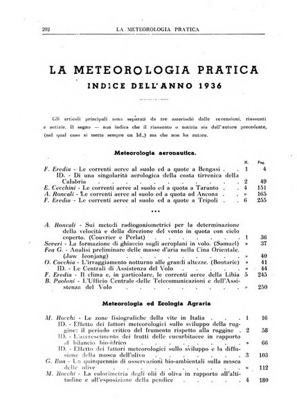 La meteorologia pratica rivista di meteorologia agraria, igienica, aeronautica