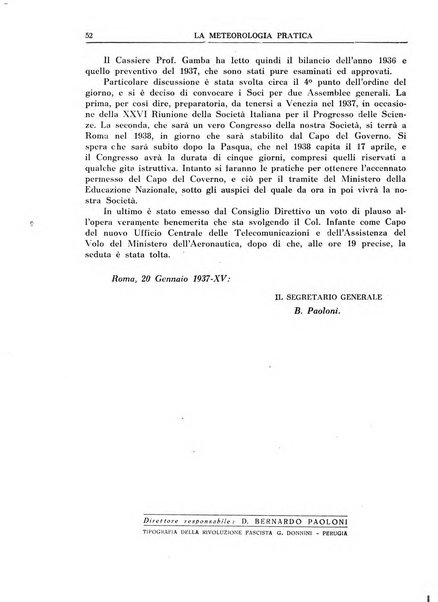 La meteorologia pratica rivista di meteorologia agraria, igienica, aeronautica