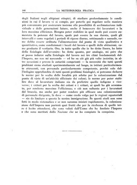 La meteorologia pratica rivista di meteorologia agraria, igienica, aeronautica