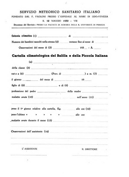 La meteorologia pratica rivista di meteorologia agraria, igienica, aeronautica