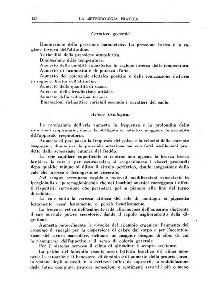 La meteorologia pratica rivista di meteorologia agraria, igienica, aeronautica