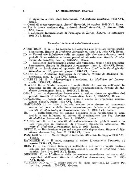 La meteorologia pratica rivista di meteorologia agraria, igienica, aeronautica