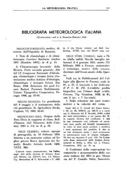 La meteorologia pratica rivista di meteorologia agraria, igienica, aeronautica