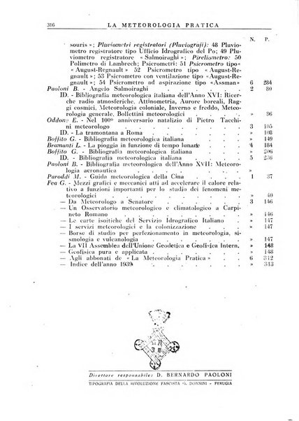 La meteorologia pratica rivista di meteorologia agraria, igienica, aeronautica