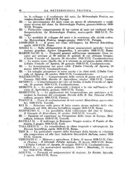 La meteorologia pratica rivista di meteorologia agraria, igienica, aeronautica