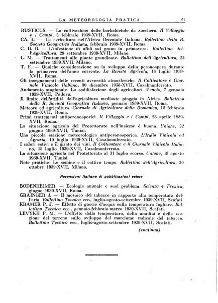 La meteorologia pratica rivista di meteorologia agraria, igienica, aeronautica