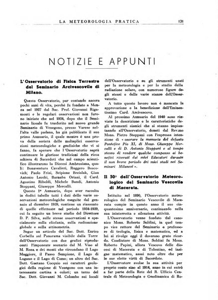 La meteorologia pratica rivista di meteorologia agraria, igienica, aeronautica