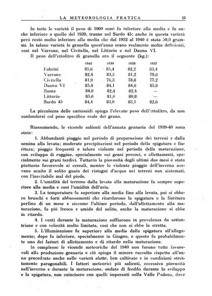 La meteorologia pratica rivista di meteorologia agraria, igienica, aeronautica