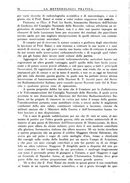 La meteorologia pratica rivista di meteorologia agraria, igienica, aeronautica