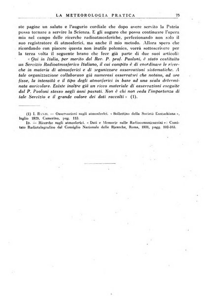 La meteorologia pratica rivista di meteorologia agraria, igienica, aeronautica