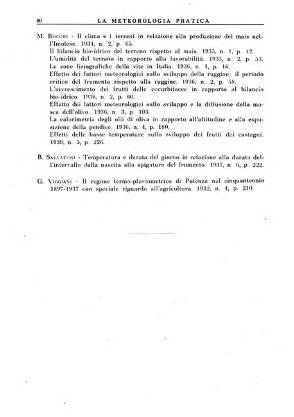 La meteorologia pratica rivista di meteorologia agraria, igienica, aeronautica