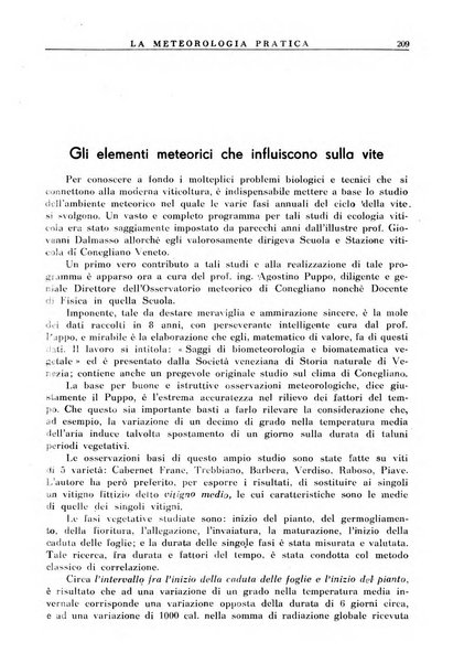 La meteorologia pratica rivista di meteorologia agraria, igienica, aeronautica