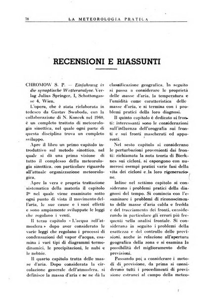 La meteorologia pratica rivista di meteorologia agraria, igienica, aeronautica