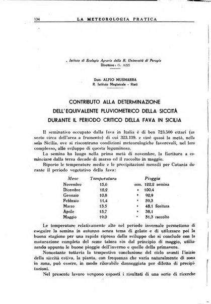 La meteorologia pratica rivista di meteorologia agraria, igienica, aeronautica